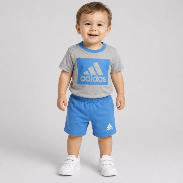 adidas Essentials Tee and Shorts Toddler Set H65822