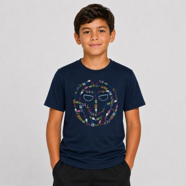 Bidi Badu Baszon Lifestyle Boy's Tennis Tee B369038221-DBLMX