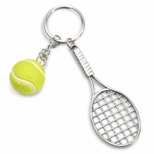 Tennis Racket Key Chain