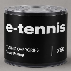 E-Tennis Perforated Overgrips x 60