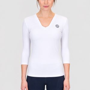 Bidi Badu Crew V-Neck Women's Tennis Longsleeve Top