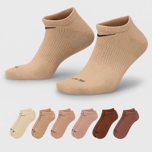 Nike Everyday Plus Cushioned Training No-Show Socks x 6