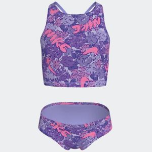 Nike Girls Spiderback Midkini Set
